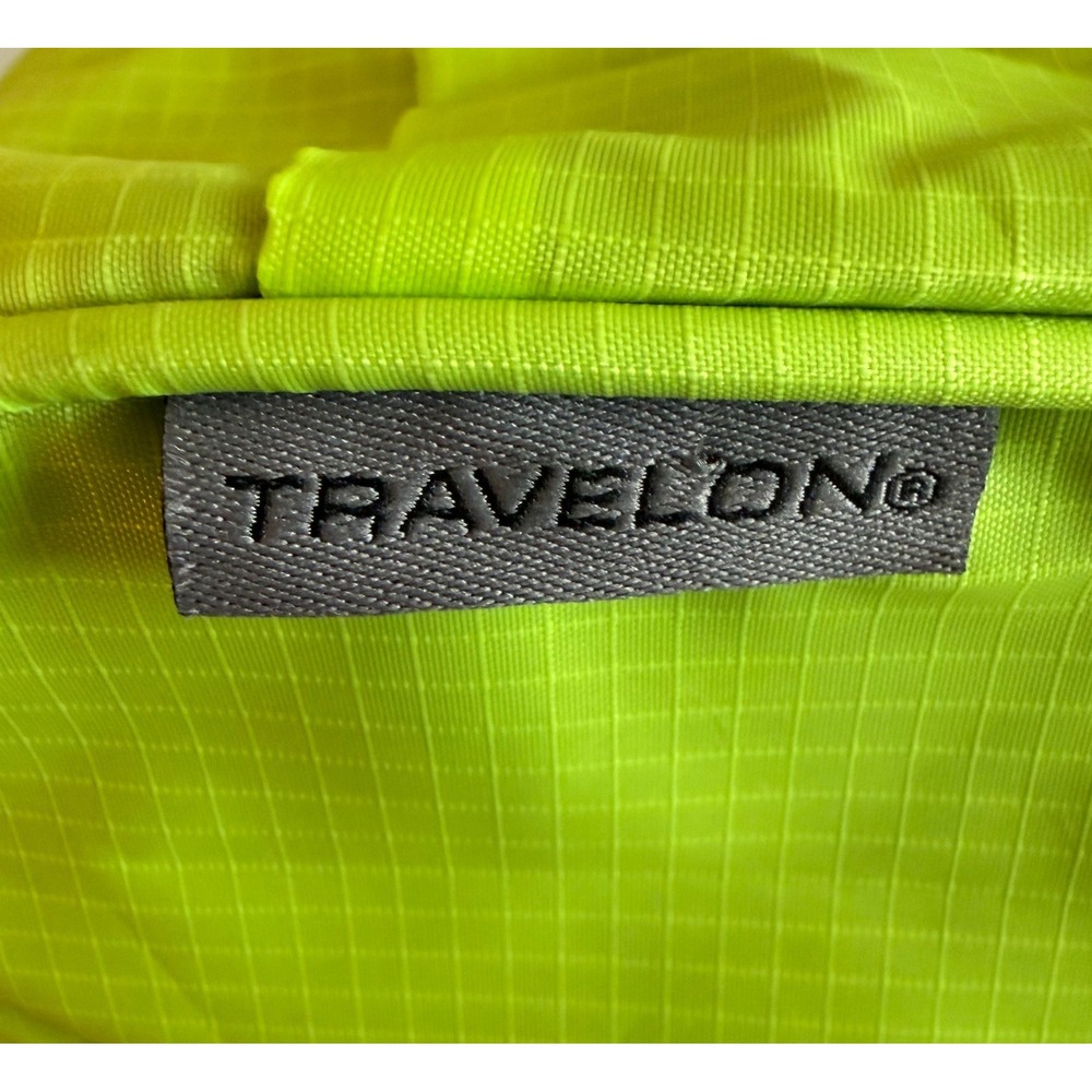 Two Neon Green Travel Bags by Travelon and Milano Series - Picture 4 of 8
